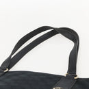 GUCCI GG Canvas Tote Bag Black Gold 153009 Auth ka1012-8