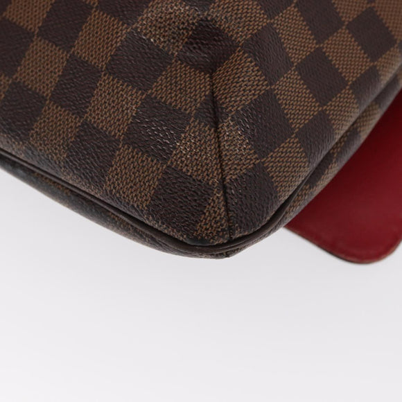 LOUIS VUITTON Damier Ebene Musette Shoulder Bag N51302 LV Auth ka1013