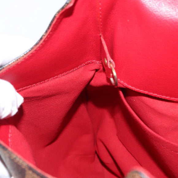 LOUIS VUITTON Damier Ebene Musette Shoulder Bag N51302 LV Auth ka1013