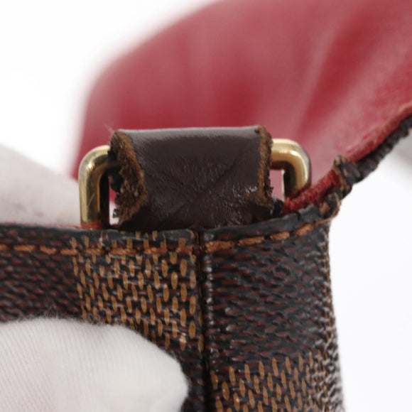 LOUIS VUITTON Damier Ebene Musette Shoulder Bag N51302 LV Auth ka1013