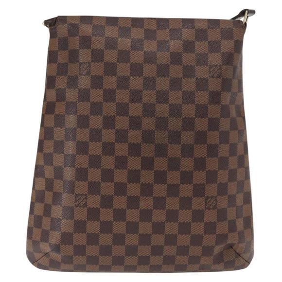 LOUIS VUITTON Damier Ebene Musette Shoulder Bag N51302 LV Auth ka1013