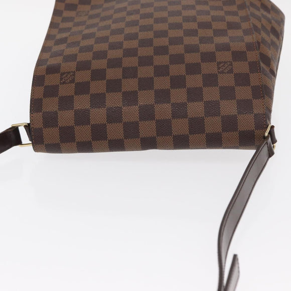 LOUIS VUITTON Damier Ebene Musette Shoulder Bag N51302 LV Auth ka1013