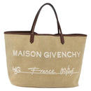 GIVENCHY Tote Bag Canvas Beige Auth ka1015-13