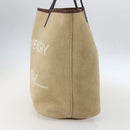 GIVENCHY Tote Bag Canvas Beige Auth ka1015-4