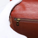 LOUIS VUITTON Epi Serie Dragonne Hand Bag Brown M52618 LV Auth ka1017-23