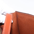 LOUIS VUITTON Epi Serie Dragonne Hand Bag Brown M52618 LV Auth ka1017-11