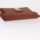 LOUIS VUITTON Epi Serie Dragonne Hand Bag Brown M52618 LV Auth ka1017-6