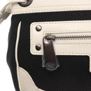 BURBERRY Blue Label Handtas Canvas Zwart Auth ka1019-18