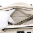 BURBERRY Blue Label Hand Bag Canvas Black Auth ka1019-21