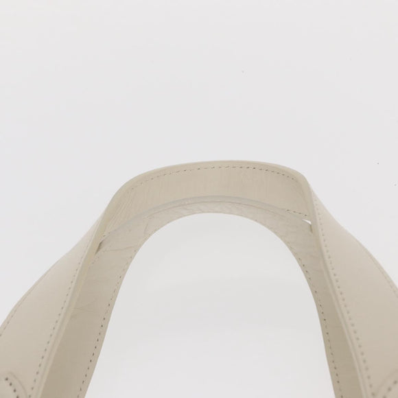 BURBERRY Blue Label Hand Bag Canvas Black Auth ka1019