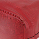 LOUIS VUITTON Epi Noe Shoulder Bag Red M44007 LV Auth ka102-9