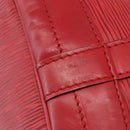 LOUIS VUITTON Epi Noe Shoulder Bag Red M44007 LV Auth ka102-17