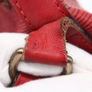 LOUIS VUITTON Epi Noe Shoulder Bag Red M44007 LV Auth ka102-12