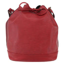LOUIS VUITTON Epi Noe Shoulder Bag Red M44007 LV Auth ka102-13