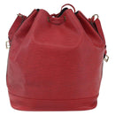 LOUIS VUITTON Epi Noe Shoulder Bag Red M44007 LV Auth ka102-2