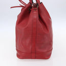 LOUIS VUITTON Epi Noe Shoulder Bag Red M44007 LV Auth ka102-4