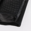 BALLY Hand Bag Leather Black Gold Auth ka1020-10