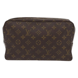 LOUIS VUITTON Monogram Trousse Toilette 28 Clutch Bag M47522 LV Auth ka1021 - 0