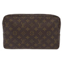 LOUIS VUITTON Monogram Trousse Toilette 28 Clutch Bag M47522 LV Auth ka1021-3