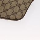 GUCCI GG Supreme Web Sherry Line Bag PVC Beige Gold 904 02 047 Auth ka1026-15