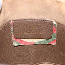 GUCCI GG Supreme Web Sherry Line Bag PVC Beige Gold 904 02 047 Auth ka1026-19