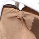 GUCCI GG Supreme Web Sherry Line Bag PVC Beige Gold 904 02 047 Auth ka1026-21