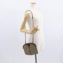 GUCCI GG Supreme Web Sherry Line Bag PVC Beige Gold 904 02 047 Auth ka1026-22
