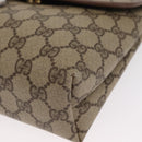 GUCCI GG Supreme Shoulder Bag PVC Beige Gold 007 115 6087 Auth ka1027-11