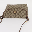 GUCCI GG Supreme Shoulder Bag PVC Beige Gold 007 115 6087 Auth ka1027-6