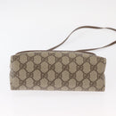 GUCCI GG Supreme Shoulder Bag PVC Beige Gold 007 115 6087 Auth ka1027-9