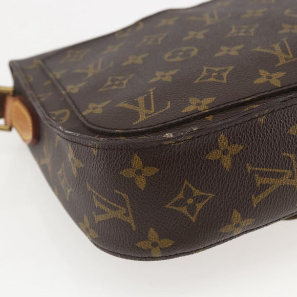 LOUIS VUITTON Monogram Saint Cloud GM Shoulder Bag M51242 LV Auth ka1029