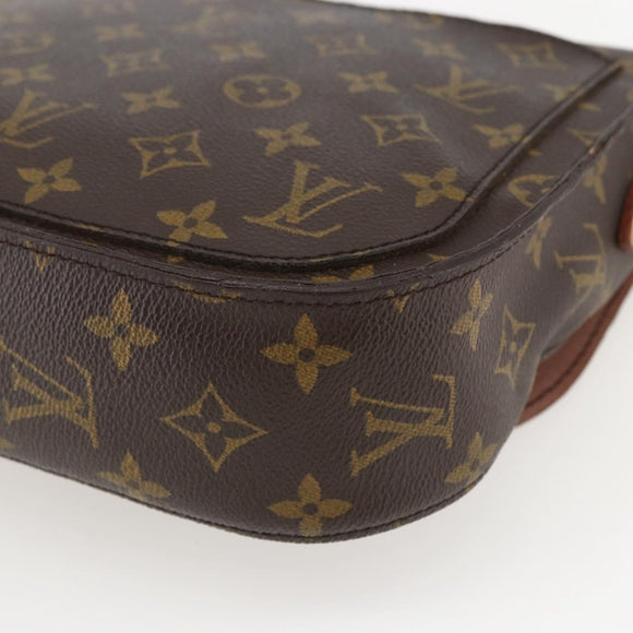 LOUIS VUITTON Monogram Saint Cloud GM Shoulder Bag M51242 LV Auth ka1029