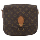 LOUIS VUITTON Monogram Saint Cloud GM Shoulder Bag M51242 LV Auth ka1029-13