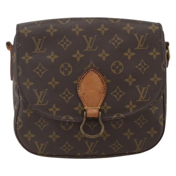 LOUIS VUITTON Monogram Saint Cloud GM Shoulder Bag M51242 LV Auth ka1029