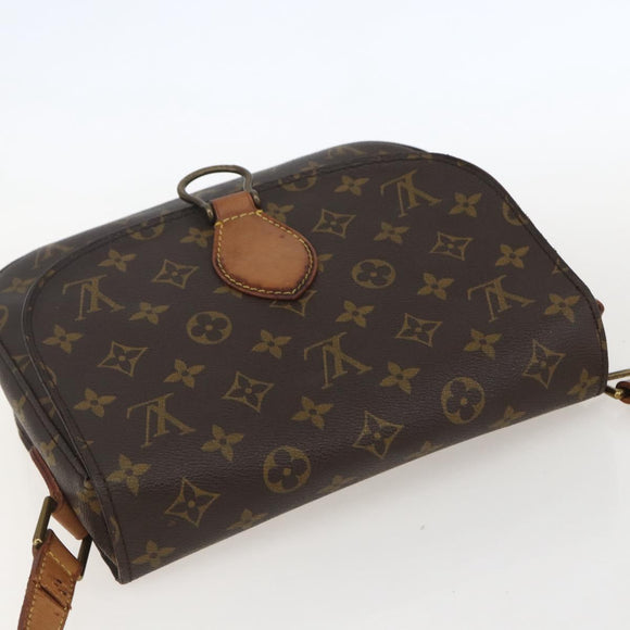 LOUIS VUITTON Monogram Saint Cloud GM Shoulder Bag M51242 LV Auth ka1029