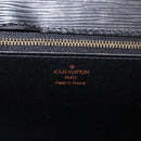 LOUIS VUITTON Epi Serie Dragonne Clutch Bag Black Noir M52612 LV Auth ka1030-19