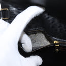 LOUIS VUITTON Epi Serie Dragonne Clutch Bag Black Noir M52612 LV Auth ka1030-11