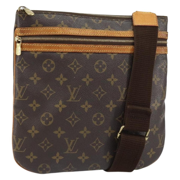 LOUIS VUITTON Monogram Pochette Bosphore Shoulder Bag M40044 LV Auth ka1031