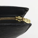 LOUIS VUITTON Epi Saint Jacques Powanie Lange Tas Zwart M52332 LV Auth ka1033-9