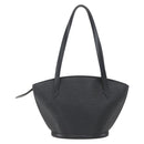 LOUIS VUITTON Epi Saint Jacques Powanie Lange Tas Zwart M52332 LV Auth ka1033-2