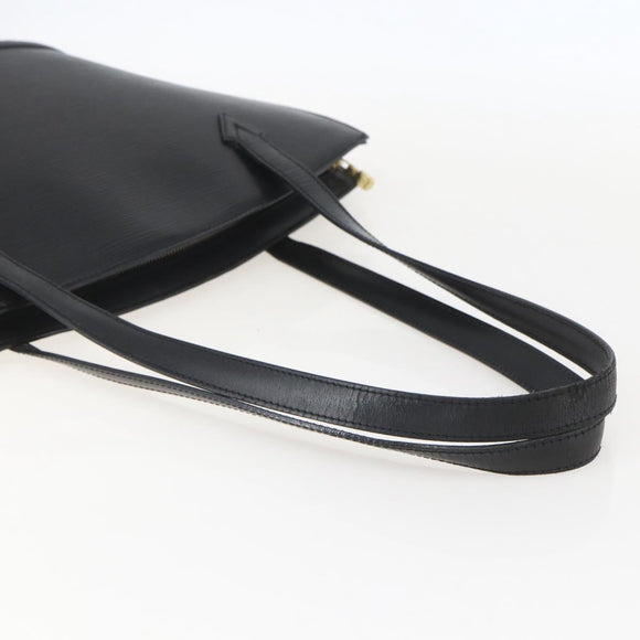LOUIS VUITTON Epi Saint Jacques Powanie Lange Tas Zwart M52332 LV Auth ka1033