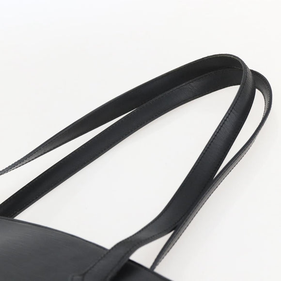 LOUIS VUITTON Epi Saint Jacques Powanie Lange Tas Zwart M52332 LV Auth ka1033