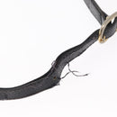 GUCCI GG Supreme Sherry Line Shoulder Bag PVC Navy Gold 378 02 004 Auth ka104-8