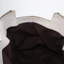 GUCCI GG Canvas Hand Bag Beige Gold 190248 Auth ka1040-20