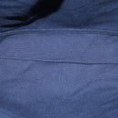 HERMES Fourre Tout Hand Bag Canvas Black Navy Auth ka1041-11