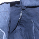 HERMES Fourre Tout Hand Bag Canvas Black Navy Auth ka1041-18