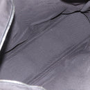 HERMES Her Line Tote Bag Canvas Gray Silver Auth ka1042-15