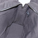 HERMES Her Line Tote Bag Canvas Gray Silver Auth ka1042-16