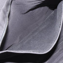 HERMES Her Line Tote Bag Canvas Gray Silver Auth ka1042-18