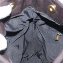 CHANEL Matelasse Hand Bag Leather Black Gold CC Auth ka1043-19